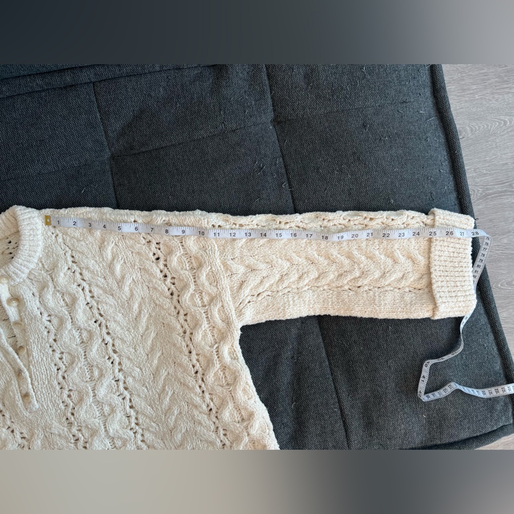 🐈⛅️Authentic Free People Polly Cable-Knit Sweater🧸 - Picture 17 of 17